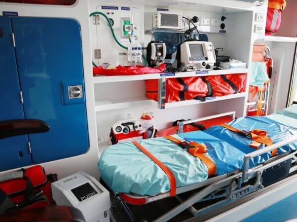 barella bariatrica per ambulanza